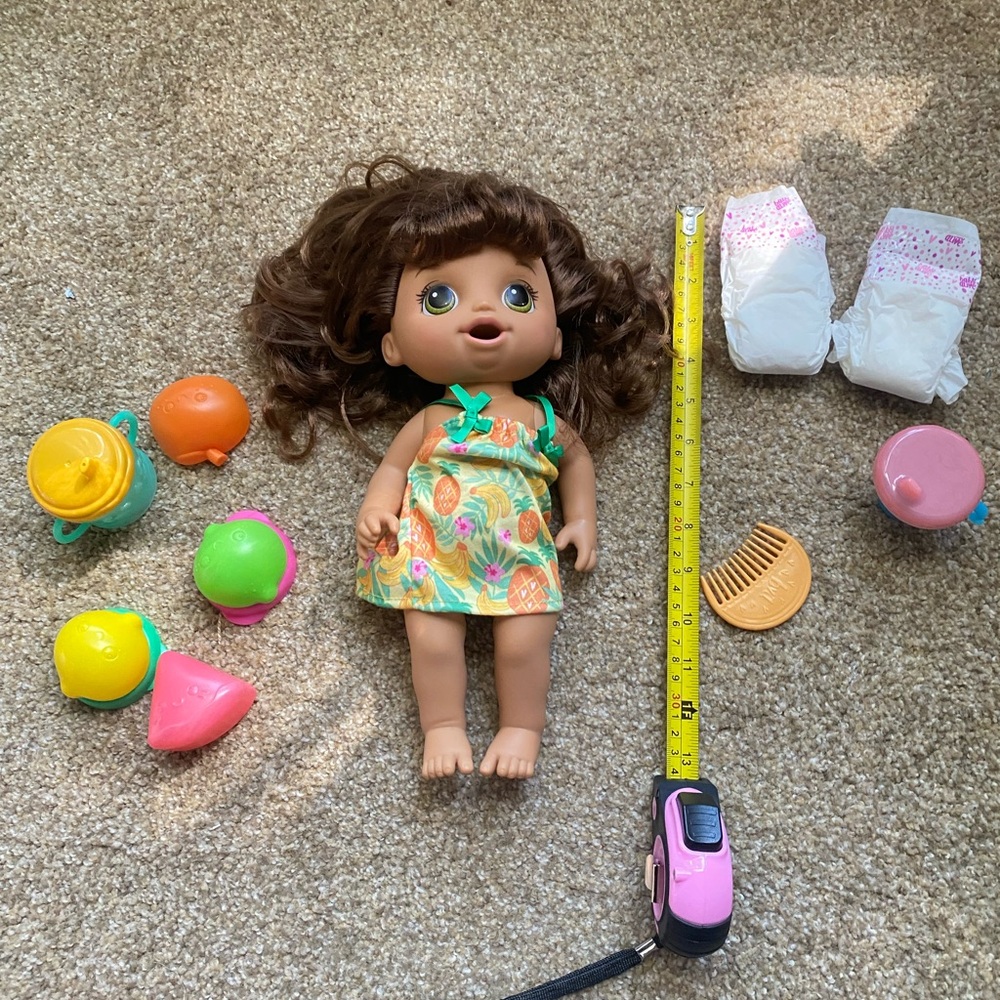 ✨ Baby Alive Doll with Accessories – Great Condition! ✨